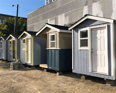 Tiny Houses at Rosie’s Village .
